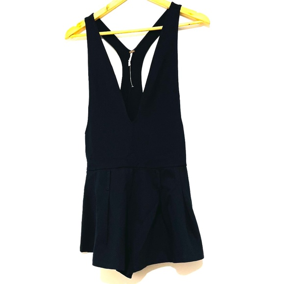 NWOT Free People Pleated Romper - Picture 9 of 15